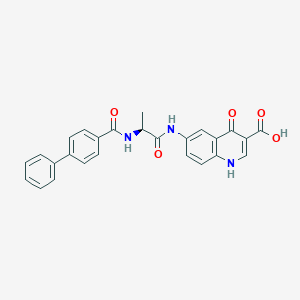 Chemical structure of PTPN22-IN-1
