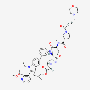 Chemical structure of RM-018