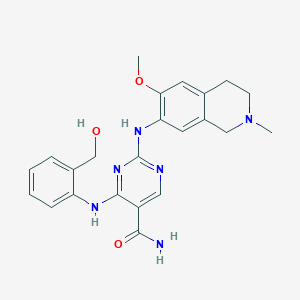 Chemical structure of HPK1-IN-4