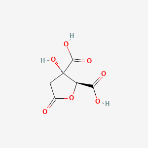 Chemical structure of Hydroxycitric acid lactone