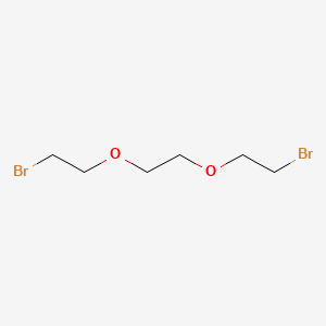 Chemical structure of Bromo-PEG2-bromide