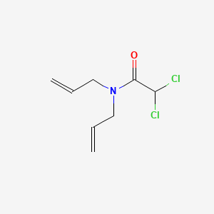 Chemical structure of Dichlormid