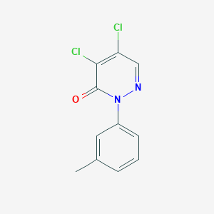 Chemical structure of LCS-1