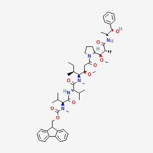 Chemical structure of Fmoc-MMAE