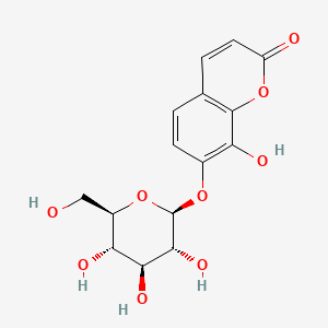 Chemical structure of Daphnin