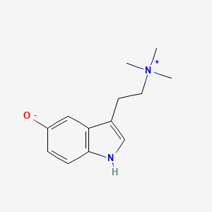 Chemical structure of Bufotenidine