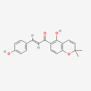 Chemical structure of Isobavachromene