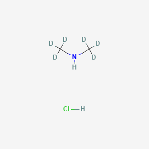 Chemical structure of Dimethylamine-d6 hydrochloride