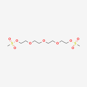 Chemical structure of Ms-PEG4-Ms