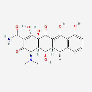 Chemical structure of Doxycycline