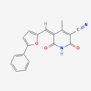 Chemical structure of ZINC05007751