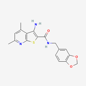 Chemical structure of VU0152099