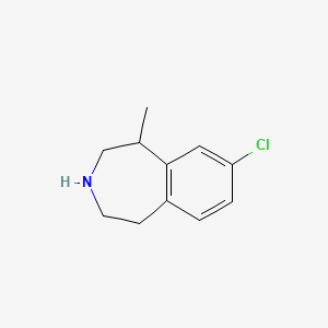 Chemical structure of (Rac)-Lorcaserin