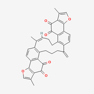Chemical structure of Neoprzewaquinone A