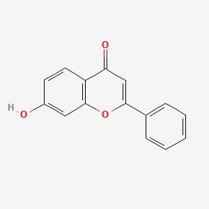 Chemical structure of 7-Hydroxyflavone