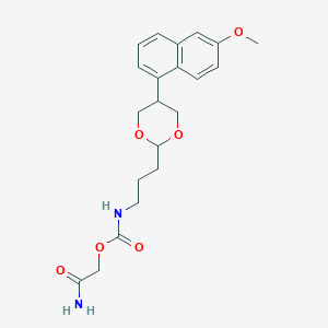 Chemical structure of SSR411298