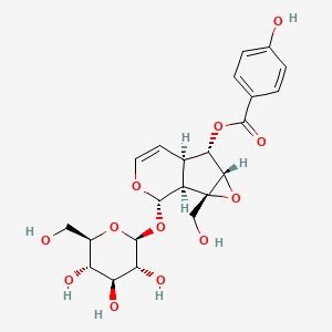 Chemical structure of Catalposide