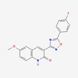 Chemical structure of NCGC00029283