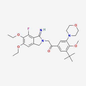 Chemical structure of Atopaxar
