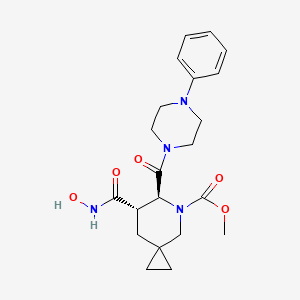 Chemical structure of Aderbasib