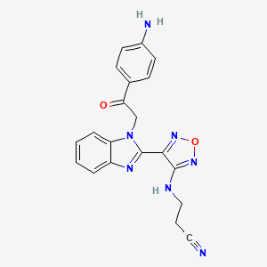 Chemical structure of Avanbulin