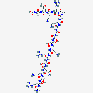 Chemical structure of Histone H3 (1-21)