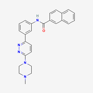 Chemical structure of MLKL-IN-2
