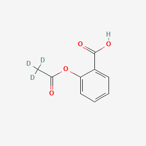 Chemical structure of Aspirin-d3