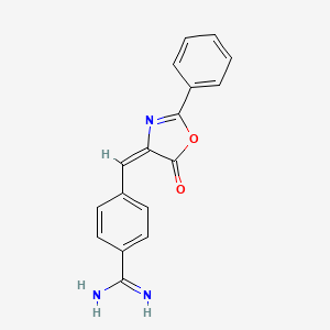 Chemical structure of UK122