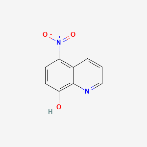 Chemical structure of Nitroxoline-D4