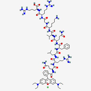 Chemical structure of PBP10 TFA