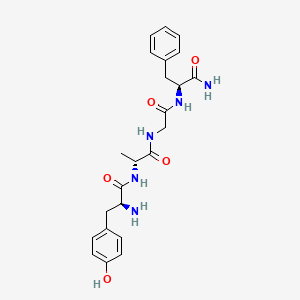Chemical structure of 21-Desacetyldeflazacort-D5