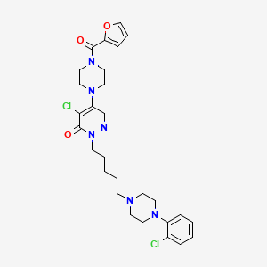Chemical structure of SPOP-IN-6b dihydrochloride