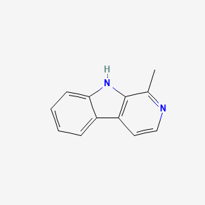 Chemical structure of Harmane-d1