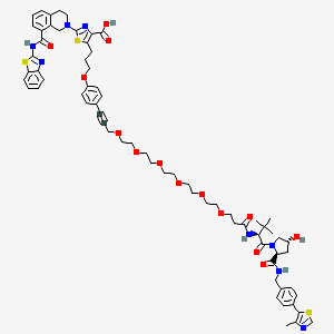 Chemical structure of PROTAC Bcl-xL degrader-2