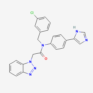 Chemical structure of CCF0058981