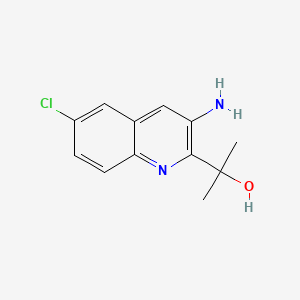 Chemical structure of Reproxalap