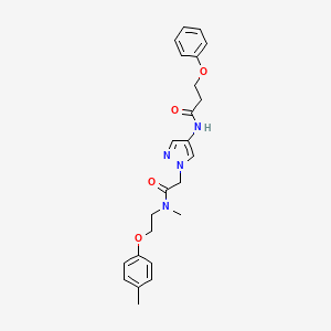 Chemical structure of IXA4