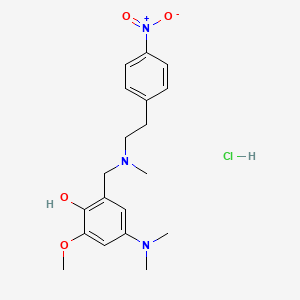 Chemical structure of BN82002 hydrochloride