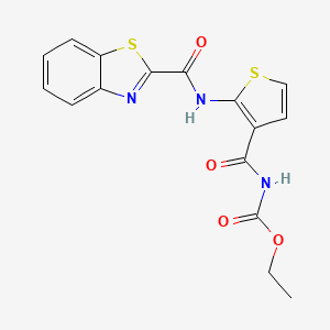 Chemical structure of TCA1