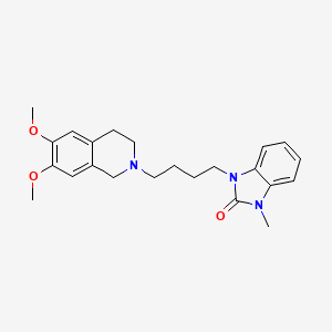 Chemical structure of CM398