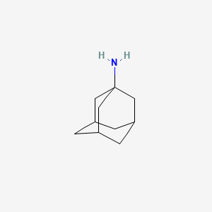 Chemical structure of Amantadine