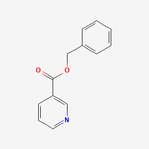 Chemical structure of Benzyl nicotinate