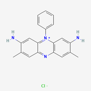 Chemical structure of Safranin