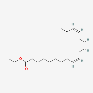 Chemical structure of Ethyl linolenate