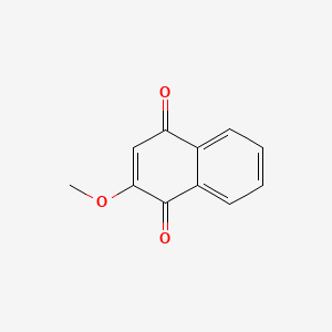 Chemical structure of Lawsone methyl ether