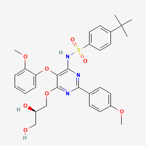 Chemical structure of Ro 46-8443