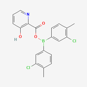 Chemical structure of AN0128