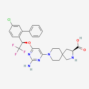 Chemical structure of Rodatristat