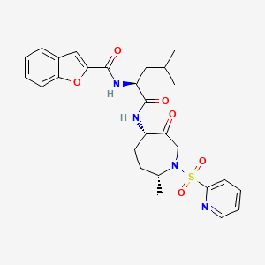 Chemical structure of Relacatib